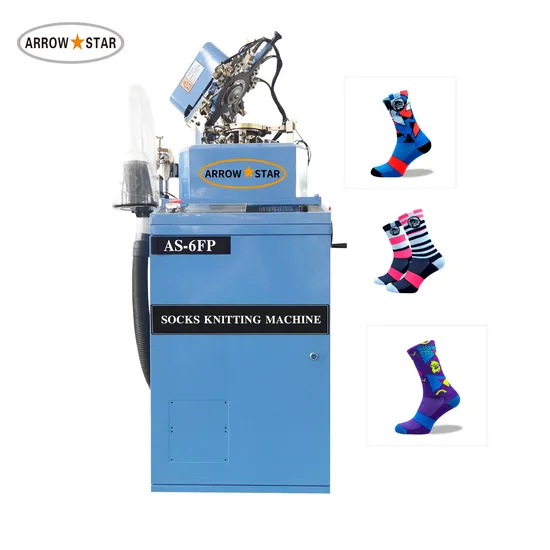 고속 완전 전산화된 일반 보이지 않는 양말 편물기
