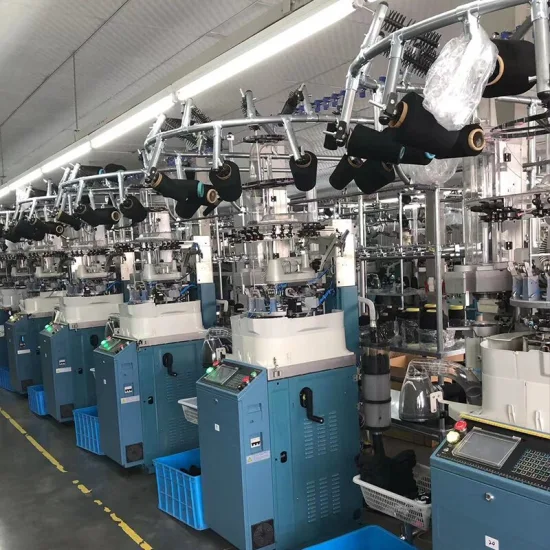 산업 자동 전자 한국 양말 생산 라인 만들기 Lonati 봉제 원형 홈 양말 편직 기계 가격